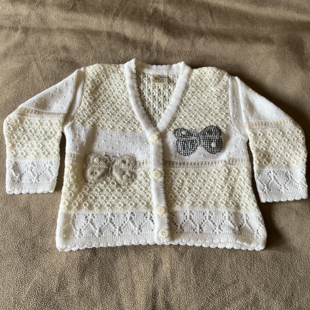 NWOT Crochet Toddler Sweater